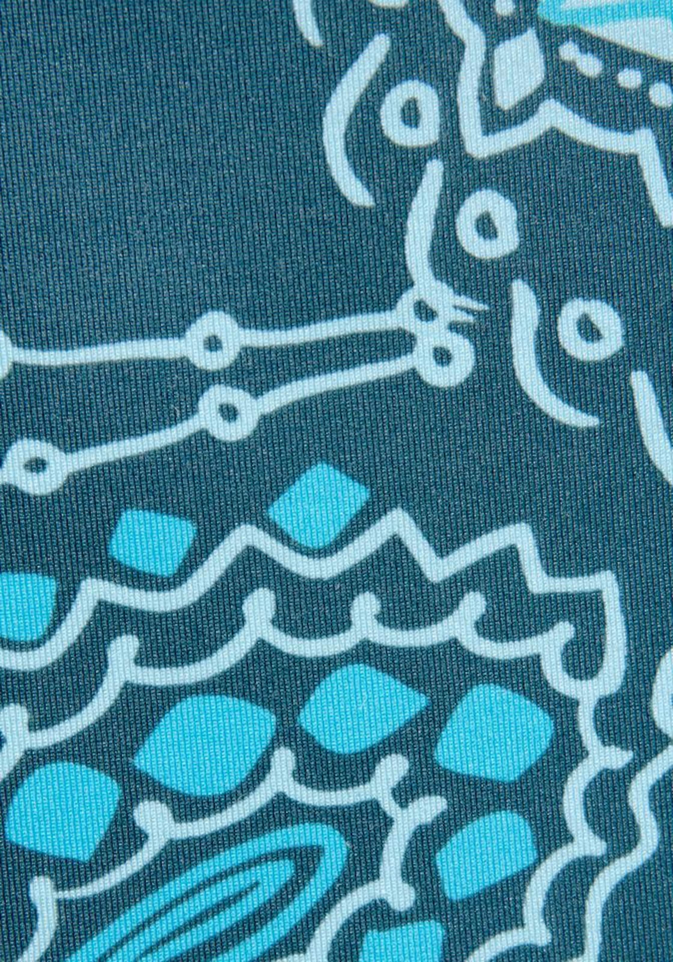 LASCANA Бюстье Купальник-платье в Зеленый