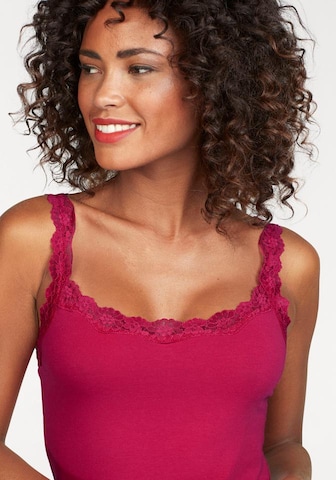 LASCANA Bustier Top in Rood