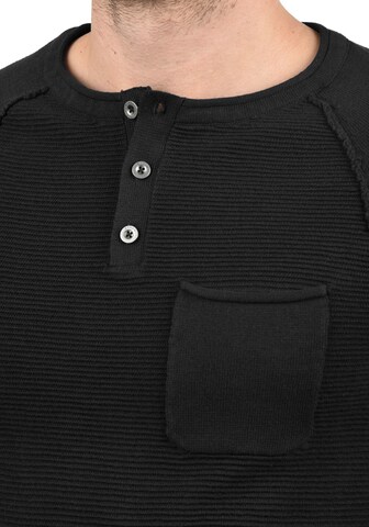 BLEND Strickpullover 'Otto' in Schwarz