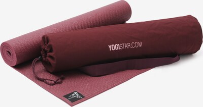 YOGISTAR.COM Yoga-set Starter Edition in bordeaux, Produktansicht