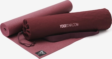 YOGISTAR.COM Yoga-set Starter Edition in Rot: front