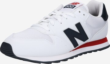 Baskets basses '500' new balance en blanc : devant