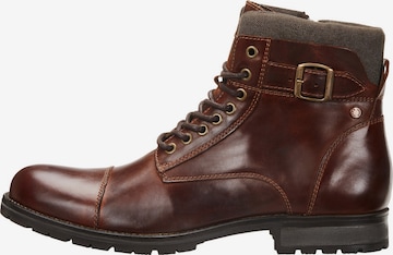 JACK & JONES Veterboots 'Albany' in Bruin