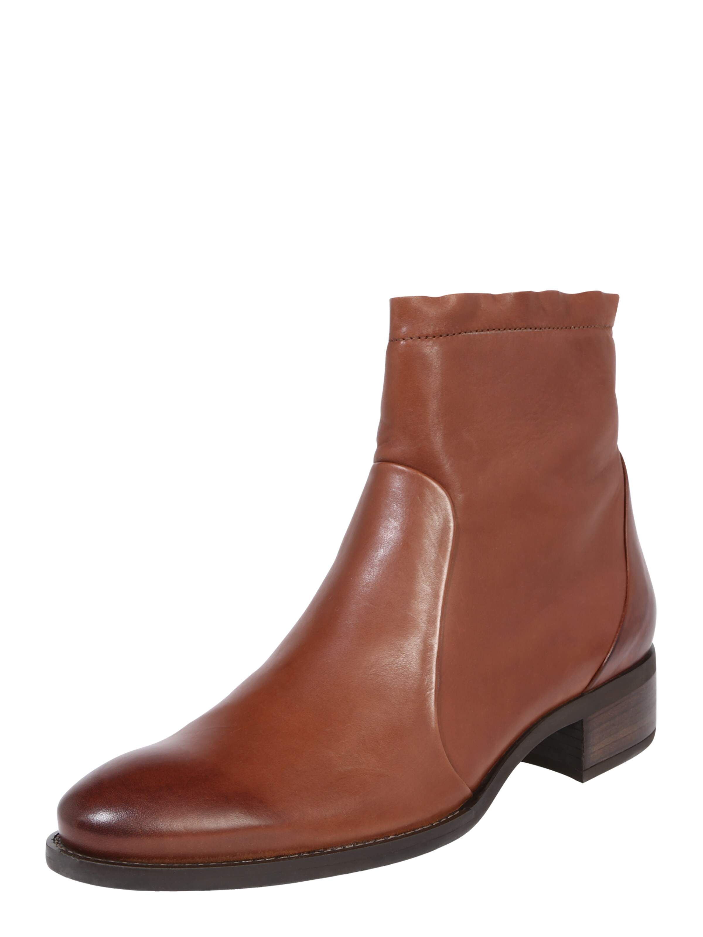 Paul Green - Enkellaarsjes in de kleur Chocoladebruin