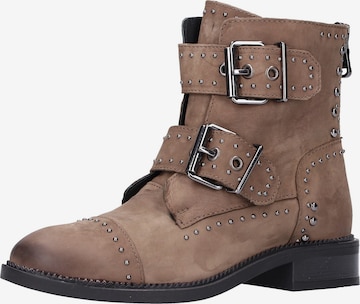 SANSIBAR Biker Boots in Braun: predná strana