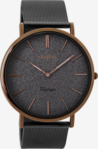 OOZOO Analog Watch in Grey: front