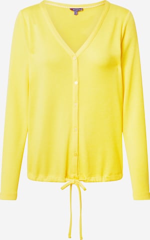 Cardigan 'QR Idamarie' STREET ONE en jaune : devant