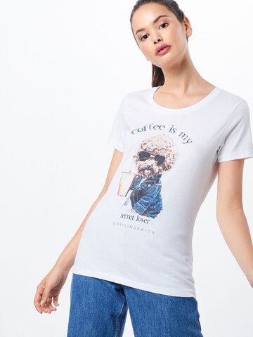 EINSTEIN & NEWTON Shirt 'EP-W10201' in Wit: voorkant