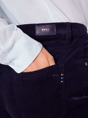 BRAX Regular Broek 'Mary' in Blauw