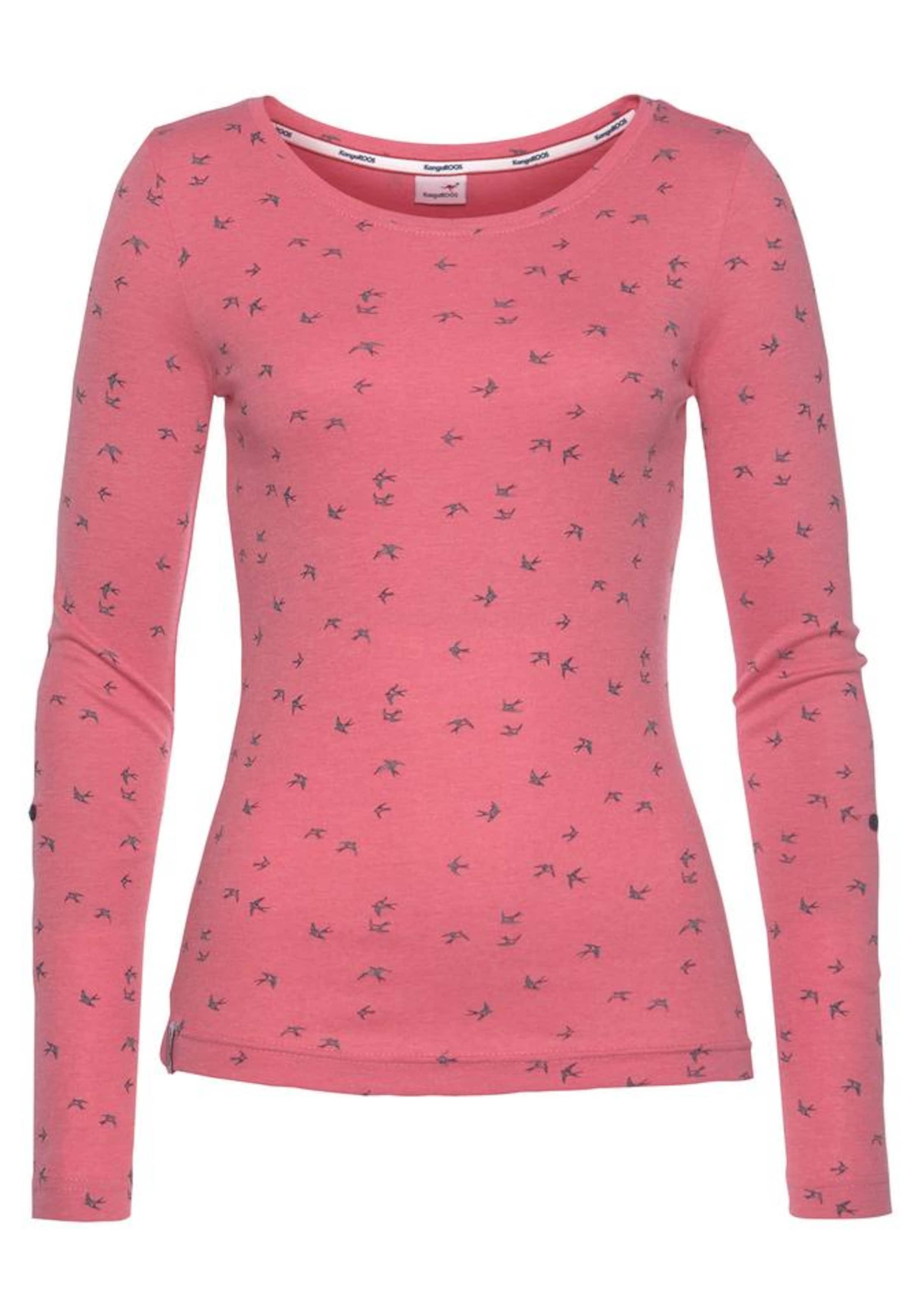 KangaROOS Shirt in Pink: Vorderseite
