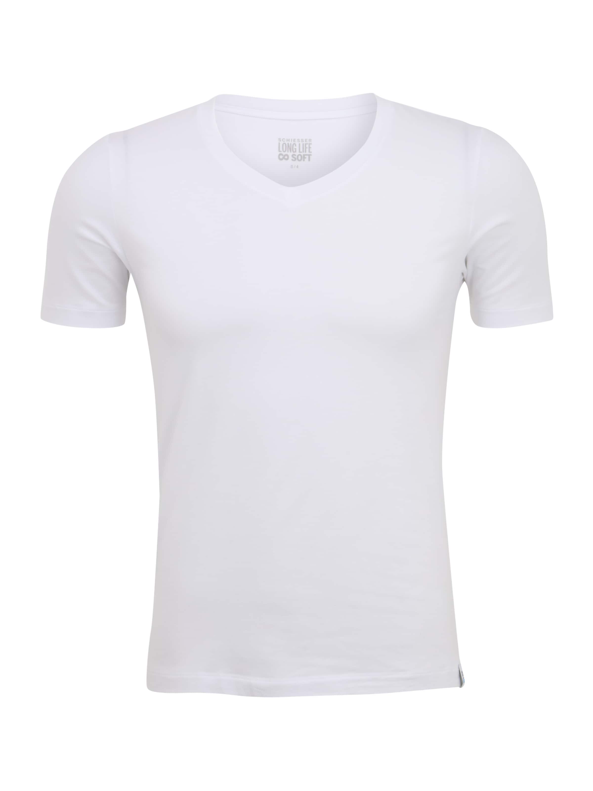 SCHIESSER Undershirt in White: front