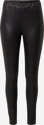 Maze Skinny Pants in Black: front