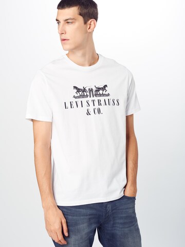 Coupe regular T-Shirt LEVI'S ® en blanc : devant