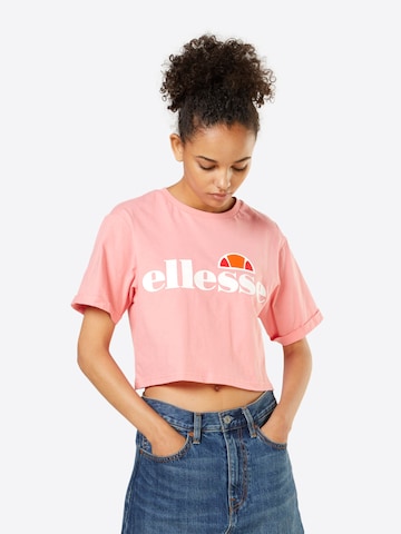 ELLESSE T-shirt 'Alberta' i rosa: framsida