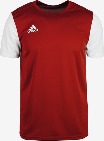 T-Shirt fonctionnel 'Estro 19' ADIDAS PERFORMANCE en rouge : devant