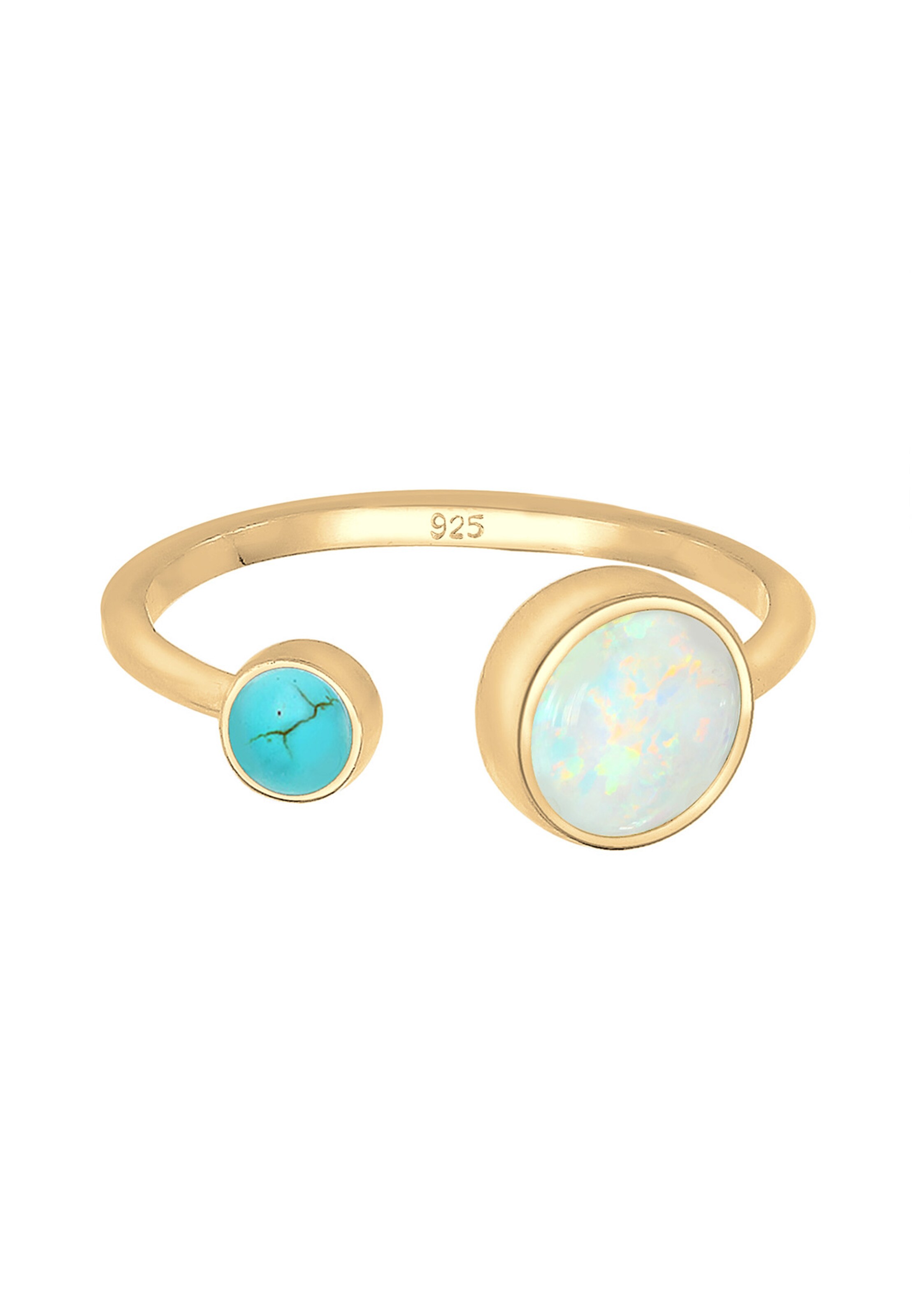 ELLI Ring 'Opal' in Gold