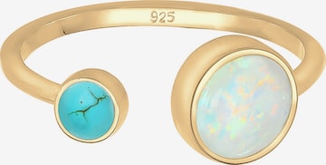 ELLI Ring 'Opal' in Goud