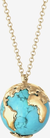 ELLI Necklace 'Weltkugel' in Gold: front