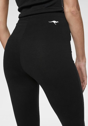 KangaROOS Skinny Leggings in Schwarz