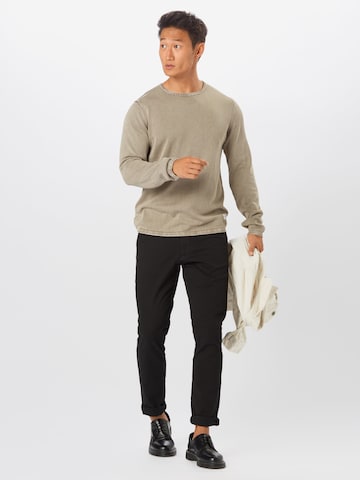 JACK & JONES Regular fit Sweater 'Leo' in Beige