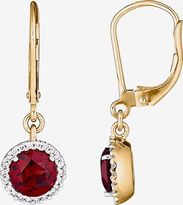 CHRIST Earrings in Red