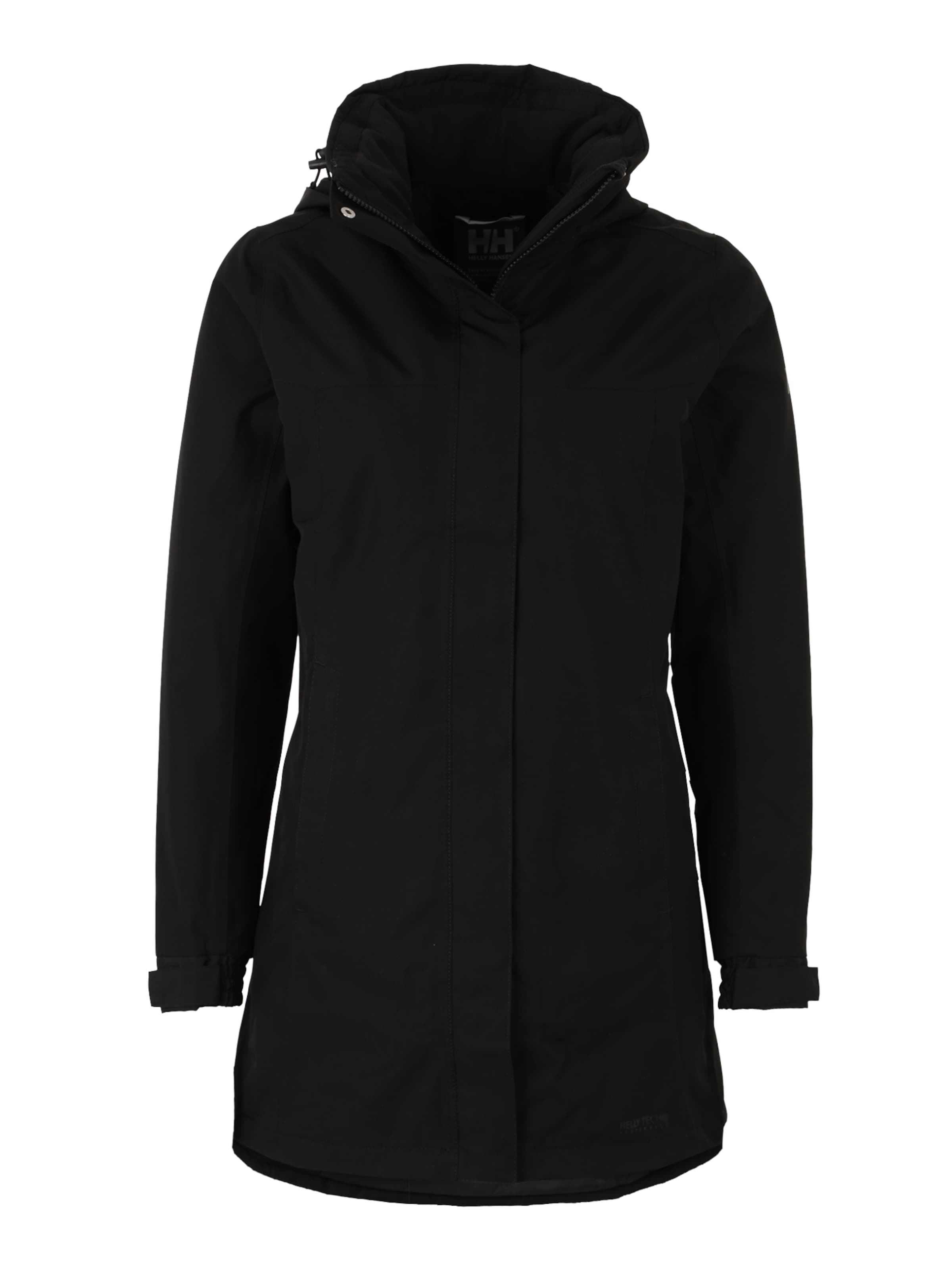 Geacă outdoor de la HELLY HANSEN pe negru: față