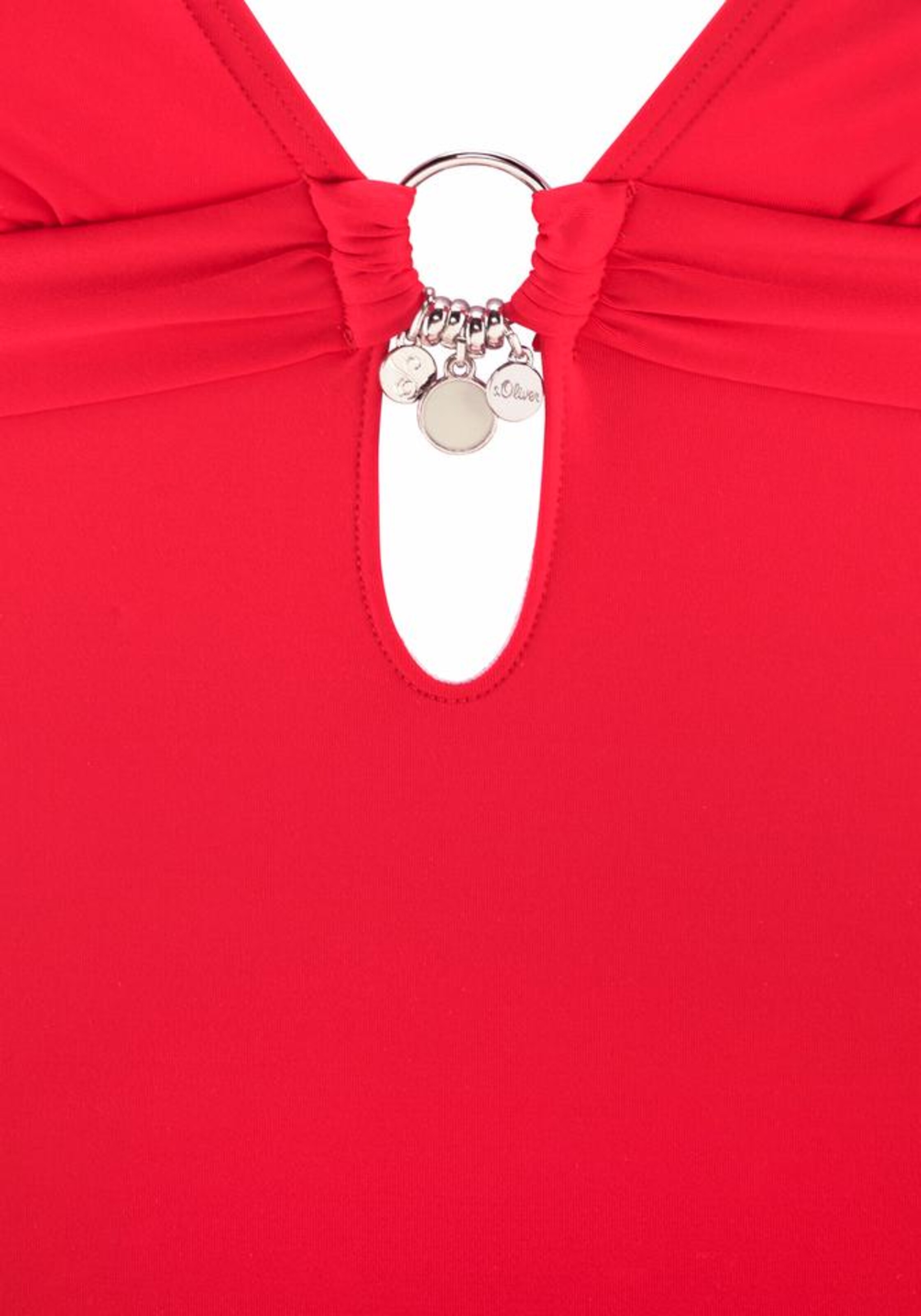 s.Oliver Triangle Swimsuit in Red
