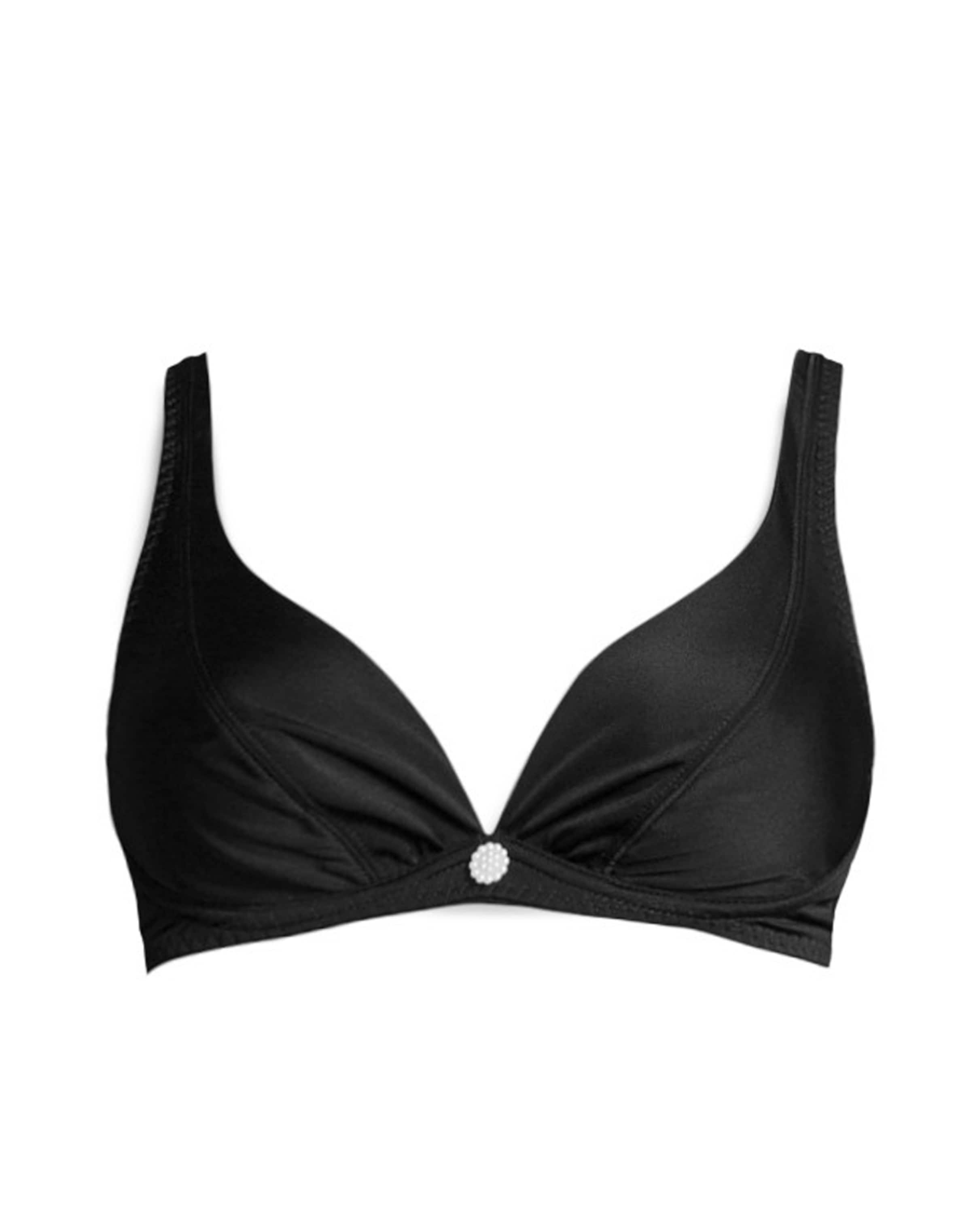 PETITE FLEUR Tričkové Podprsenka - Čierna