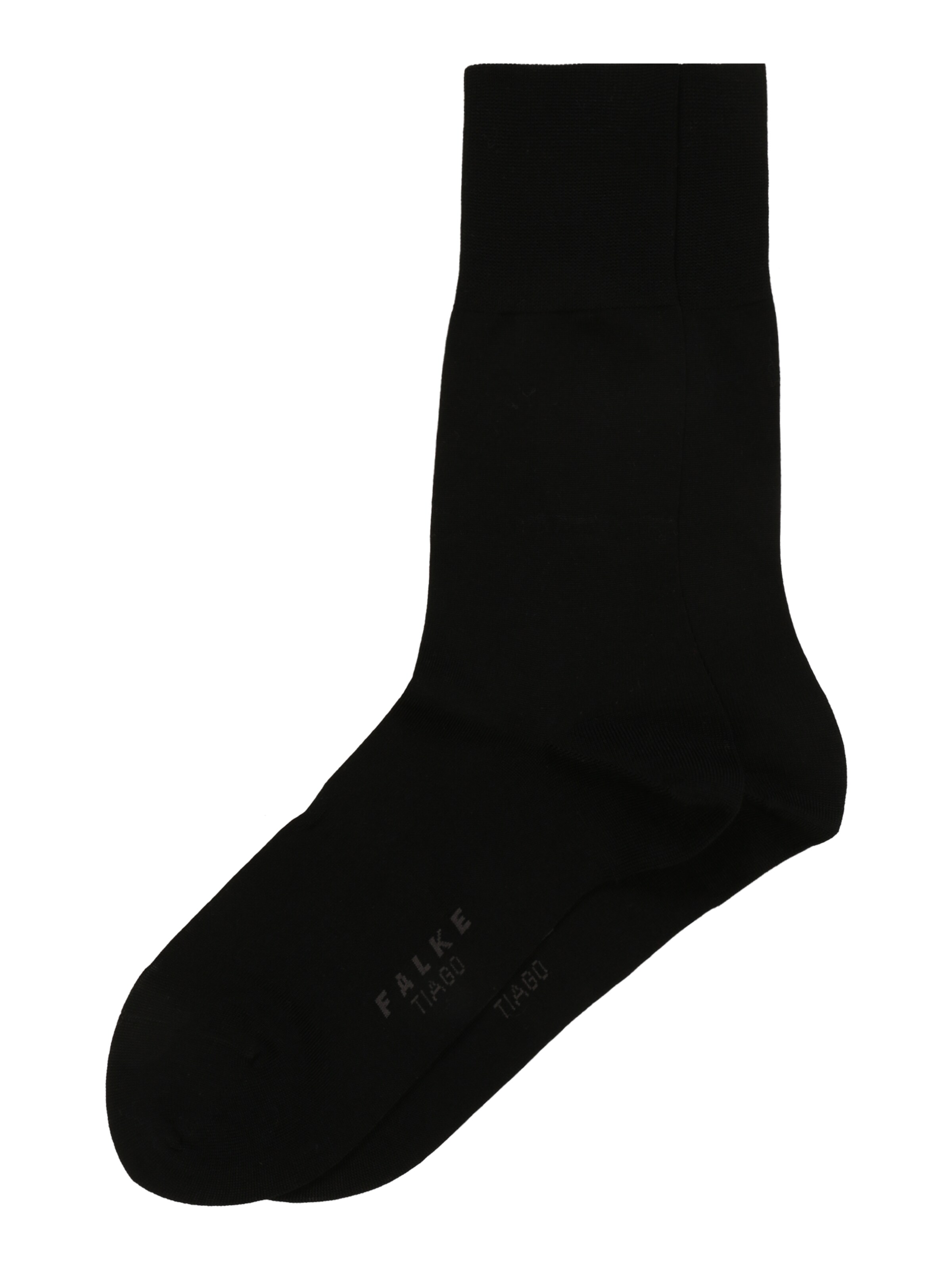 FALKE Skarpety 'Tiago' w kolorze czarny: przód