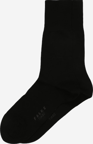 FALKE Socken 'Tiago' in Schwarz: predná strana