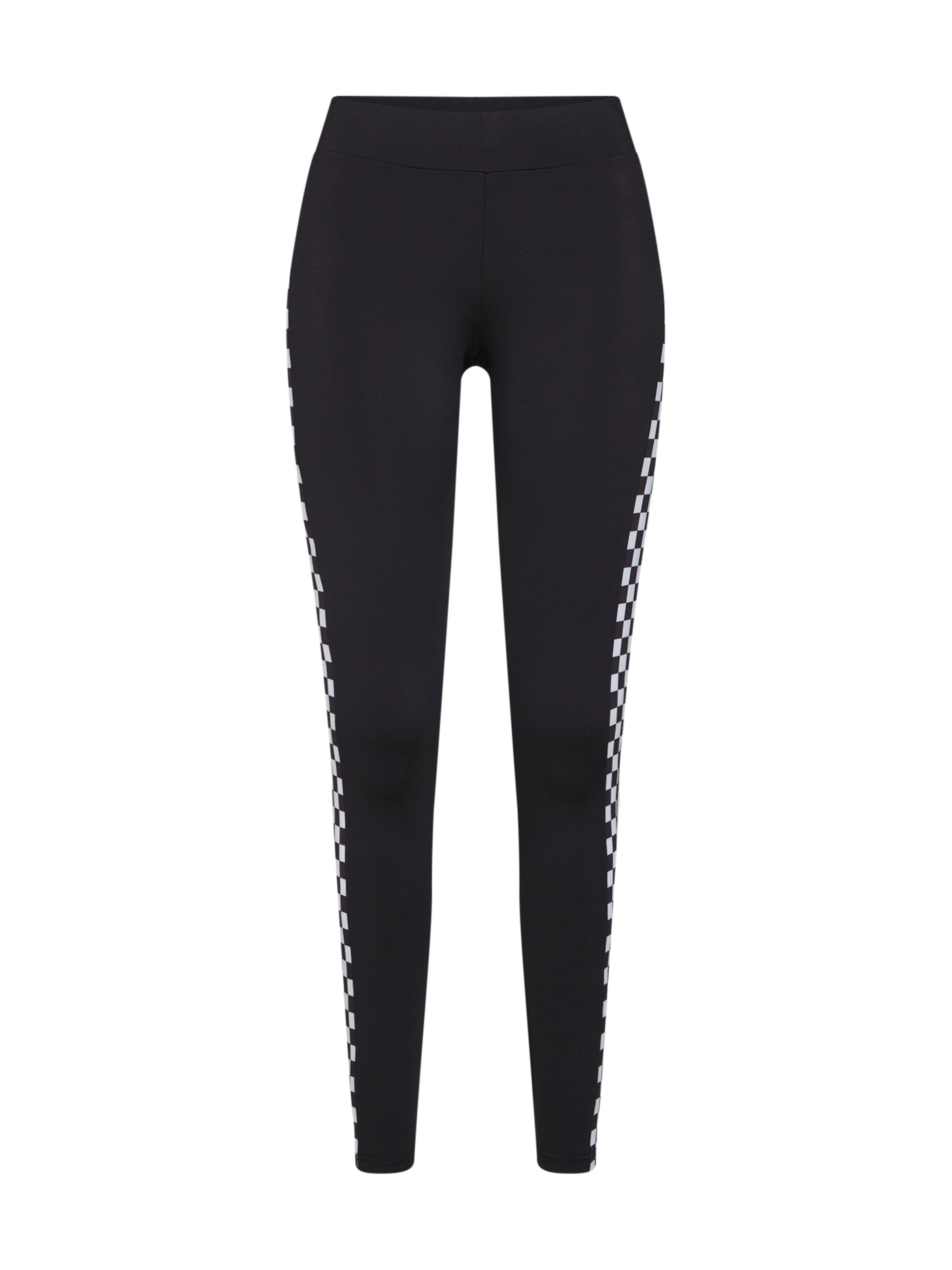 Urban Classics Skinny Leggings i svart: framsida