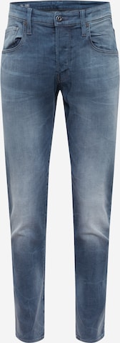 G-Star RAW Slimfit Jeans '3301' in Blau: predná strana
