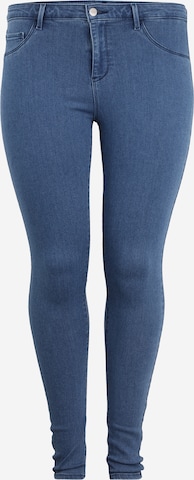 Skinny Jean 'Thunder' ONLY Carmakoma en bleu : devant