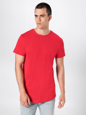 T-Shirt Urban Classics en rouge : devant