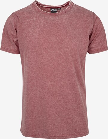 Urban Classics Shirt in Red: front