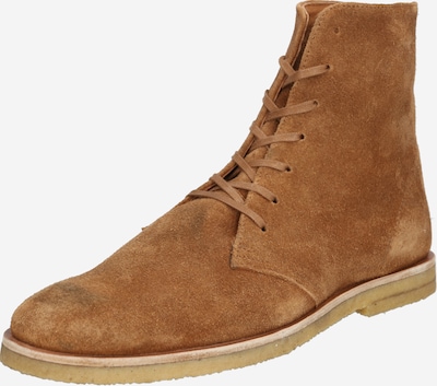 DAN FOX APPAREL Bottines à lacets 'Gustav' en cognac, Vue avec produit