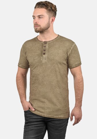 !Solid Shirt 'Tihn' in Beige: front