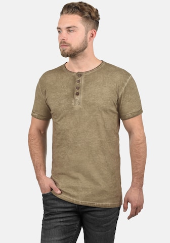 !Solid Rundhalsshirt 'Tihn' in Beige: predná strana