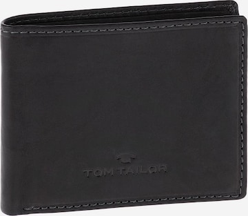 TOM TAILOR Shopper 'LARY' in Black: front