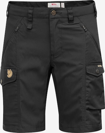 Fjällräven Regular Shorts 'Nikka' in Schwarz: predná strana