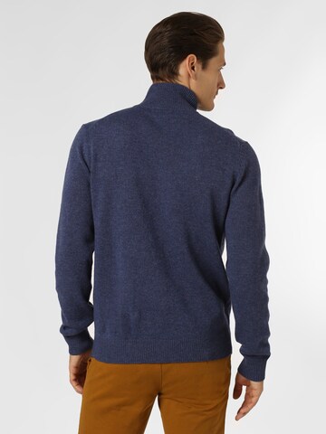 Andrew James Strickjacke in Blau