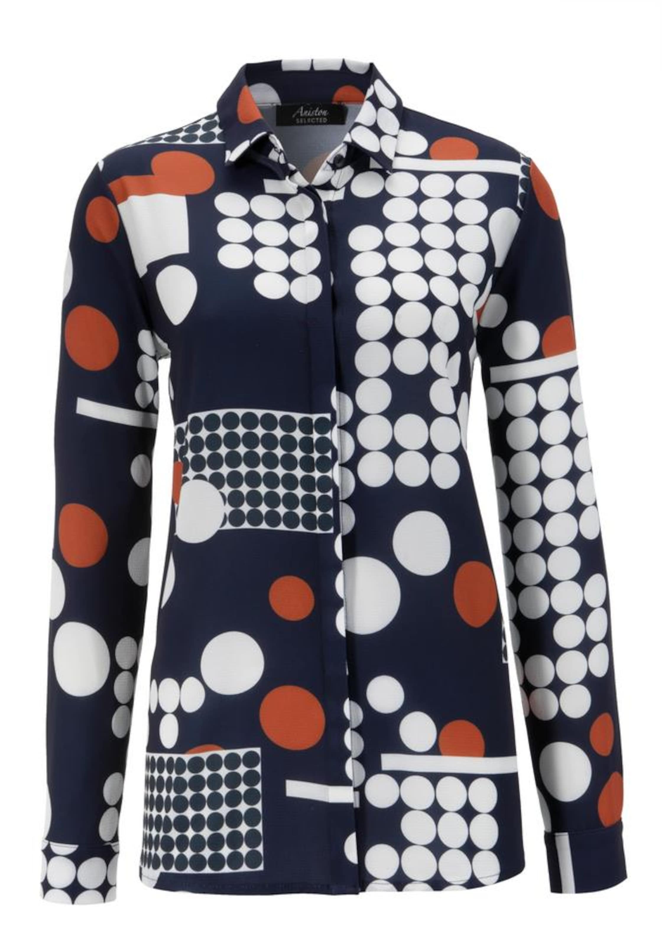 Aniston SELECTED Bluse 'Aniston' in Mischfarben: Vorderseite