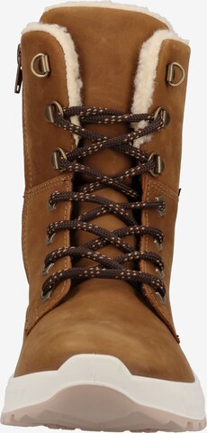 Kastinger Lace-Up Ankle Boots in Brown