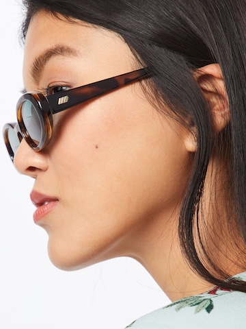 LE SPECS Sonnenbrille 'Outta Love' in Braun