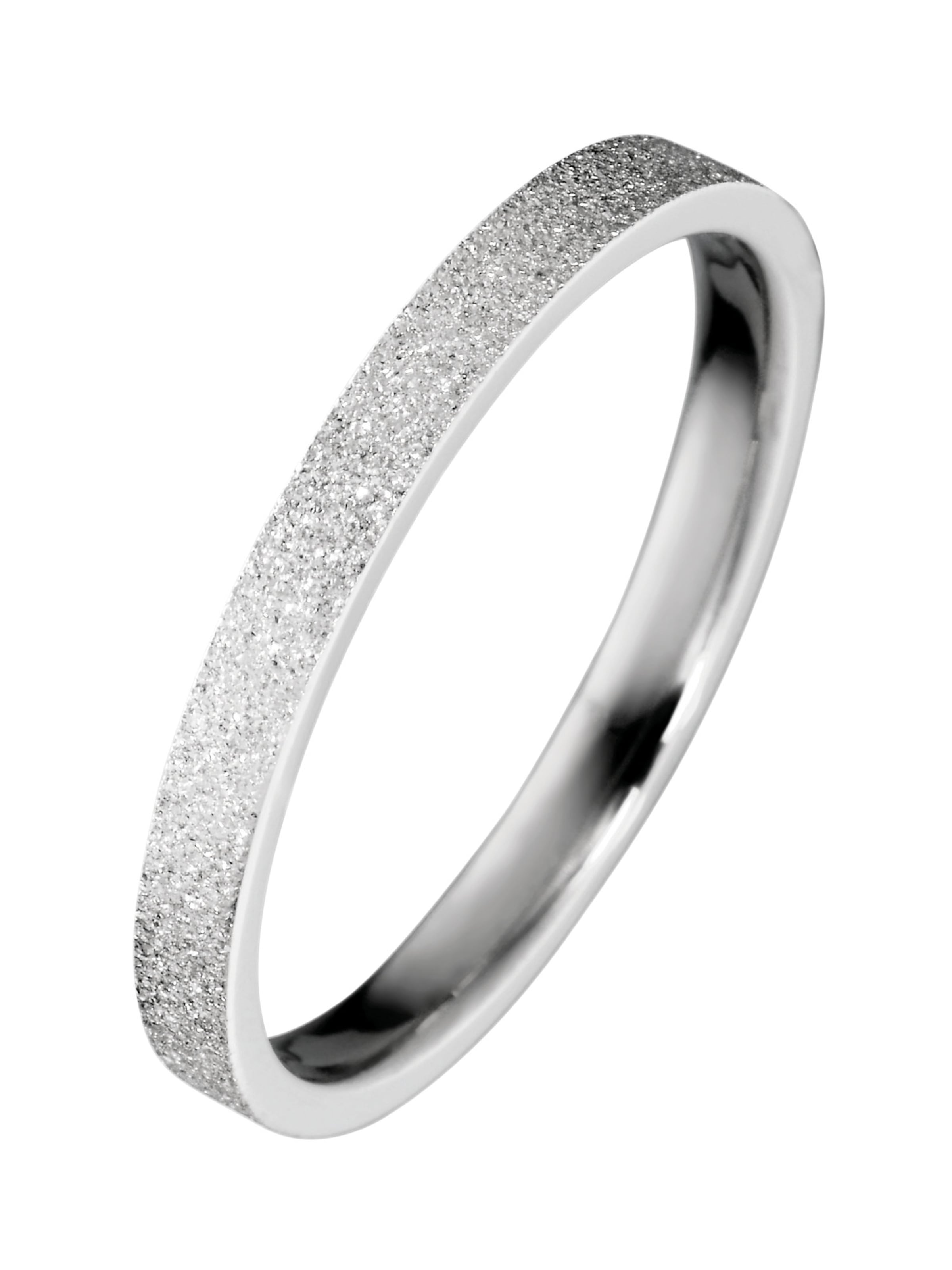 BERING Ring 'Arctic Symphony' in Silver: front