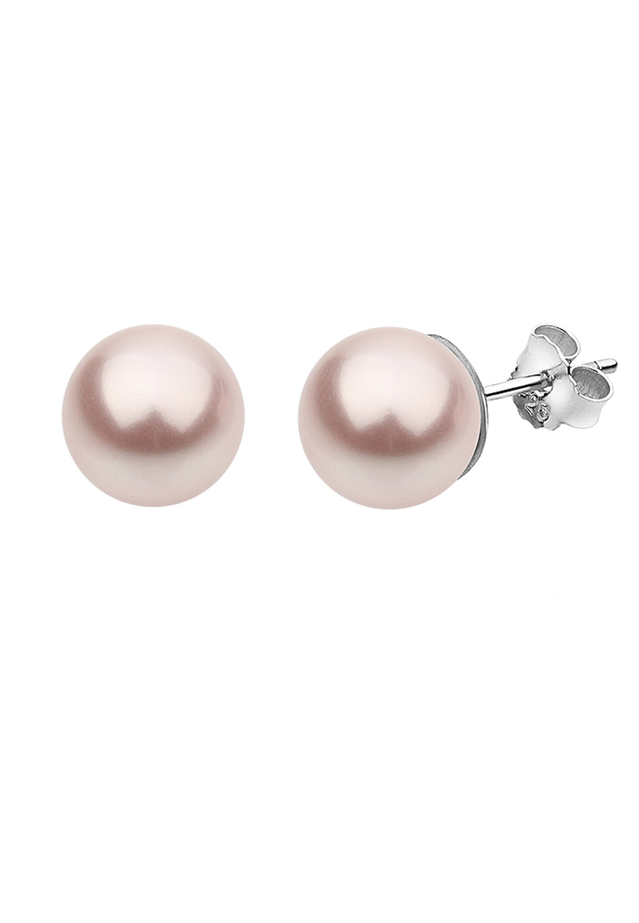 Nenalina Earrings in Silver: front