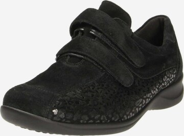 WALDLÄUFER Lace-Up Shoes in Black: front