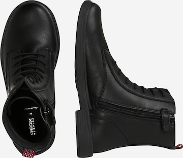 GEOX Škornji | črna barva