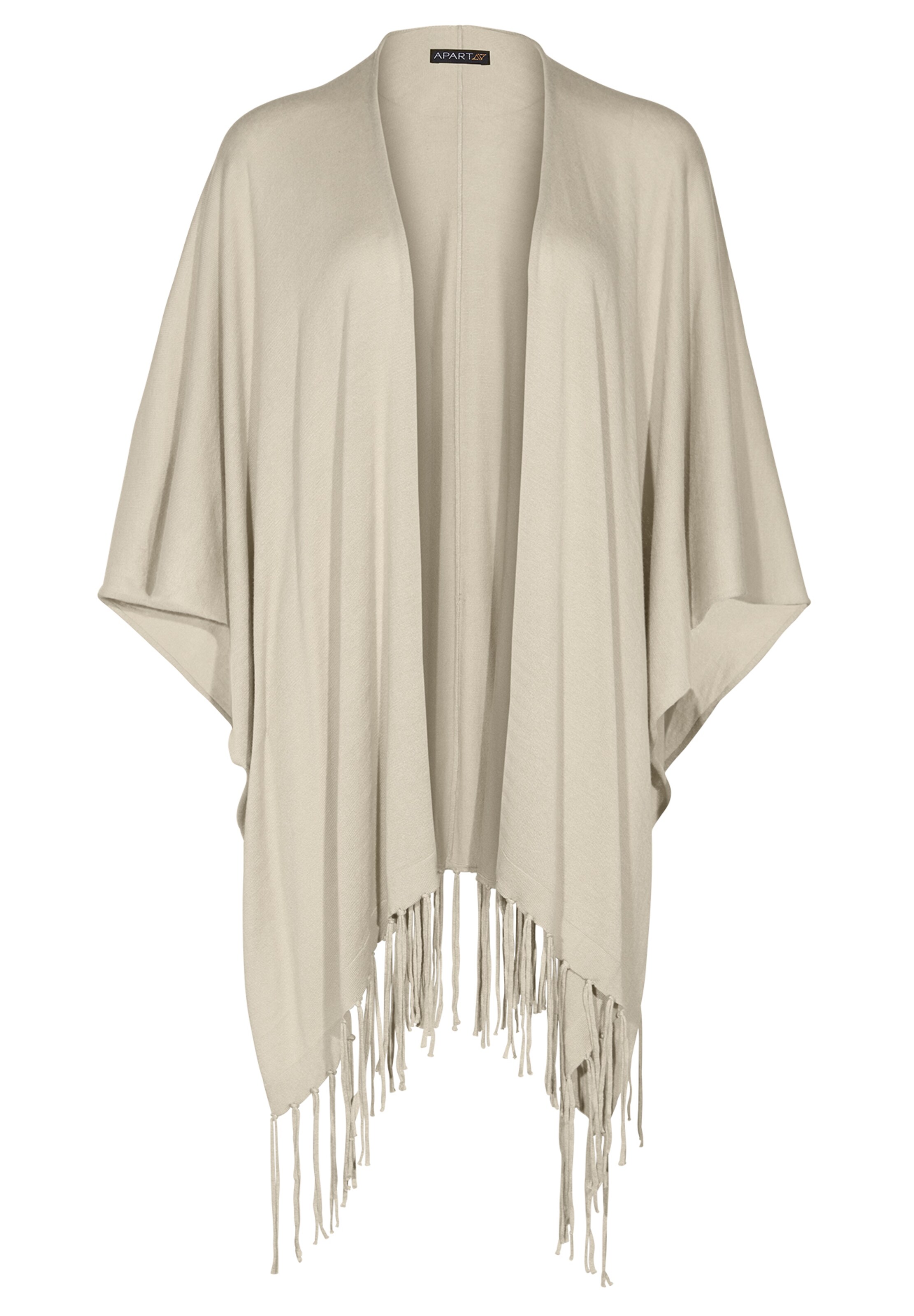APART - Strickcape in beige