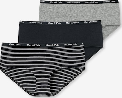 Marc O'Polo Bodywear Panty in graumeliert / schwarz / weiß, Produktansicht